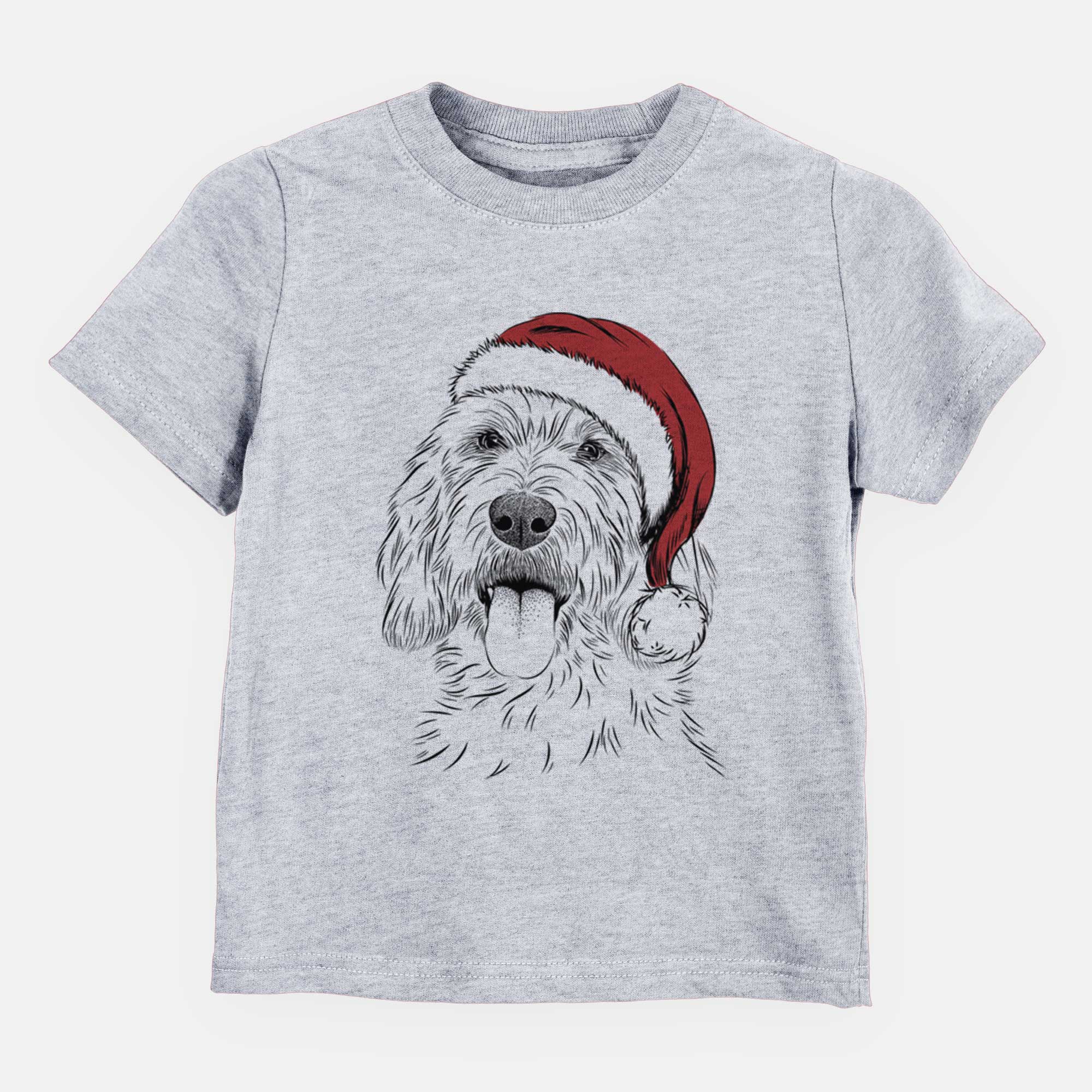 Santa Homer the Grand Basset Griffon Vendeen - Kids/Youth/Toddler Shirt