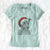 Santa Honey the Lab Pit Mix - Women's V-neck Shirt