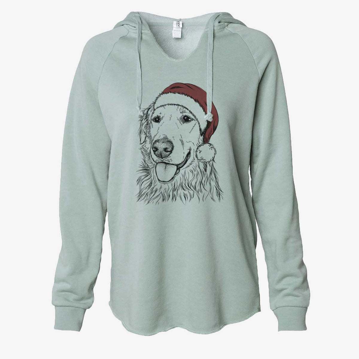 Hopper the Golden Retriever - Cali Wave Hooded Sweatshirt