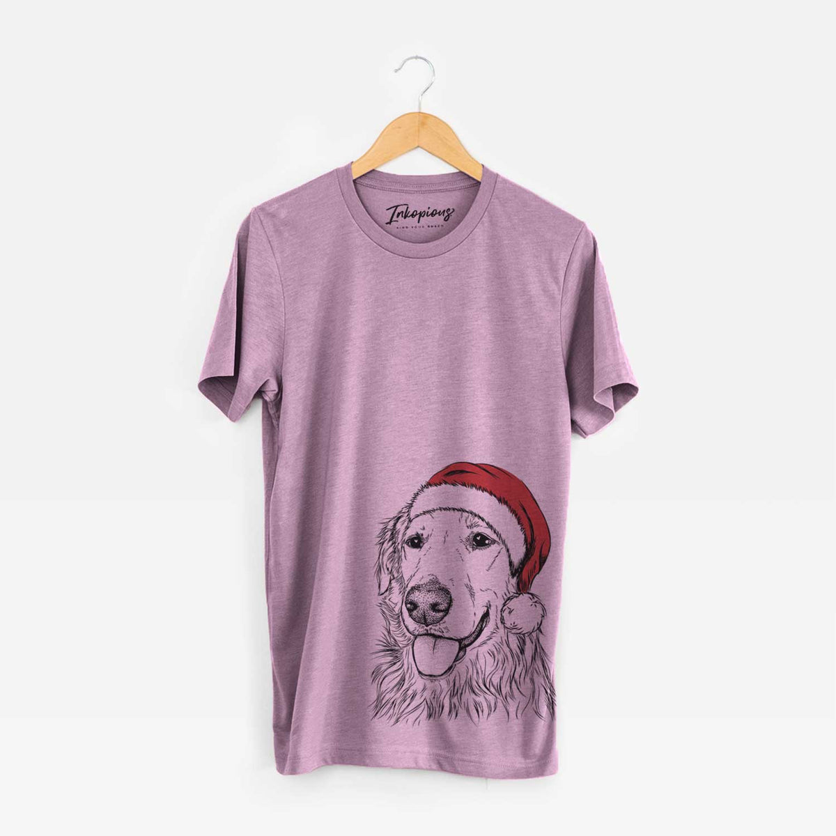 Santa Hopper the Golden Retriever - Unisex Crewneck