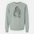 Santa Horace the Male Orangutan - Unisex Pigment Dyed Crew Sweatshirt