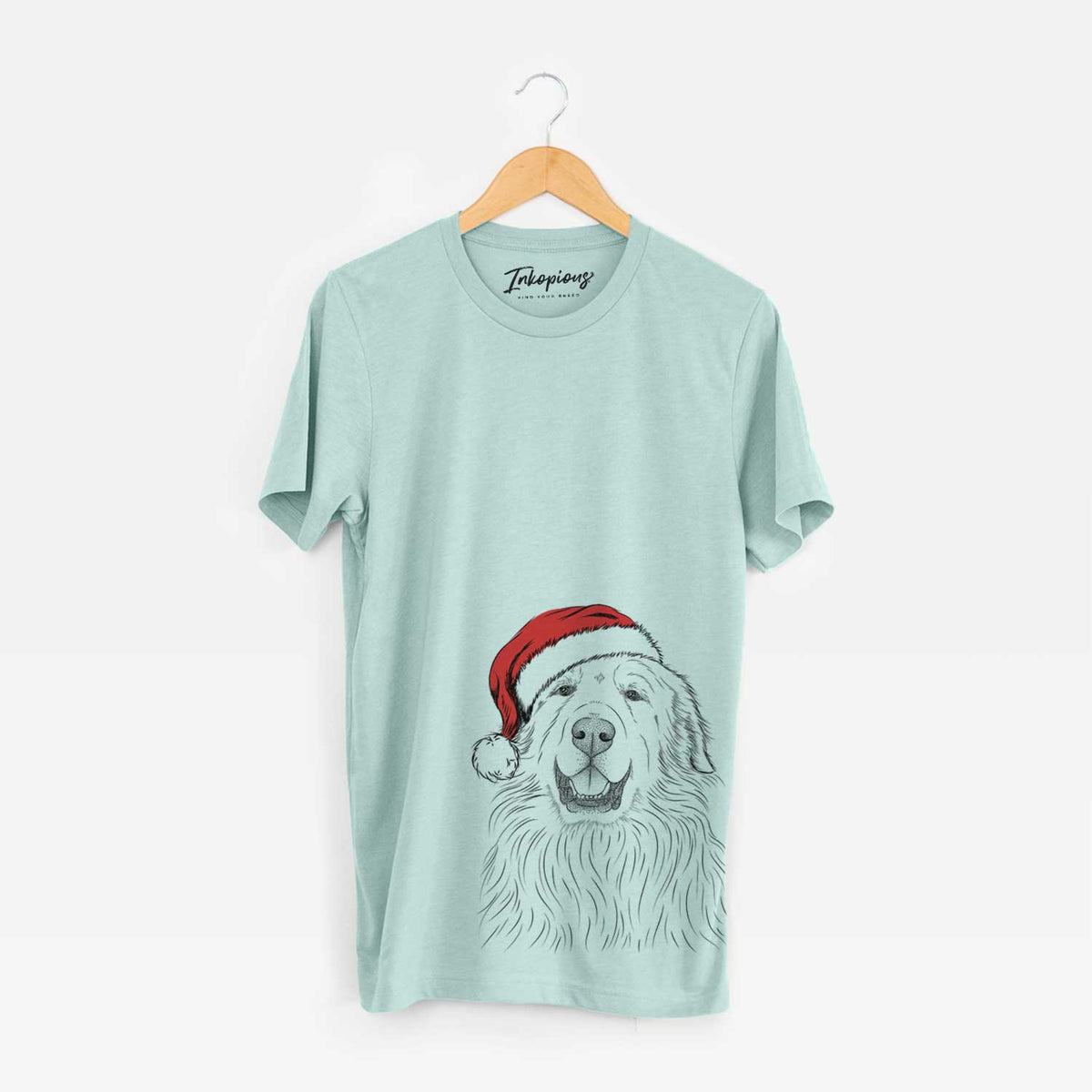 Santa Horton the Great Pyrenees - Unisex Crewneck