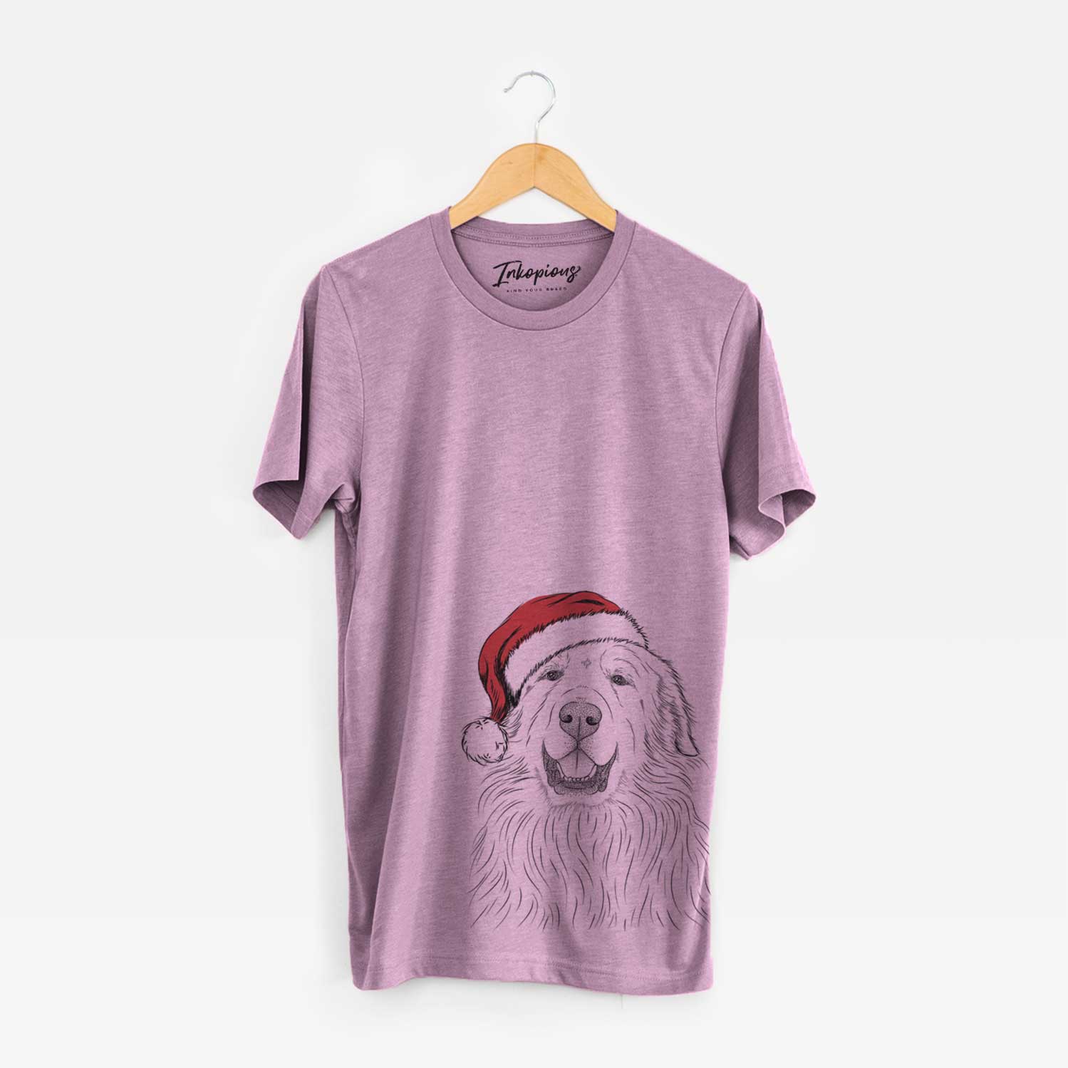 Santa Horton the Great Pyrenees - Unisex Crewneck