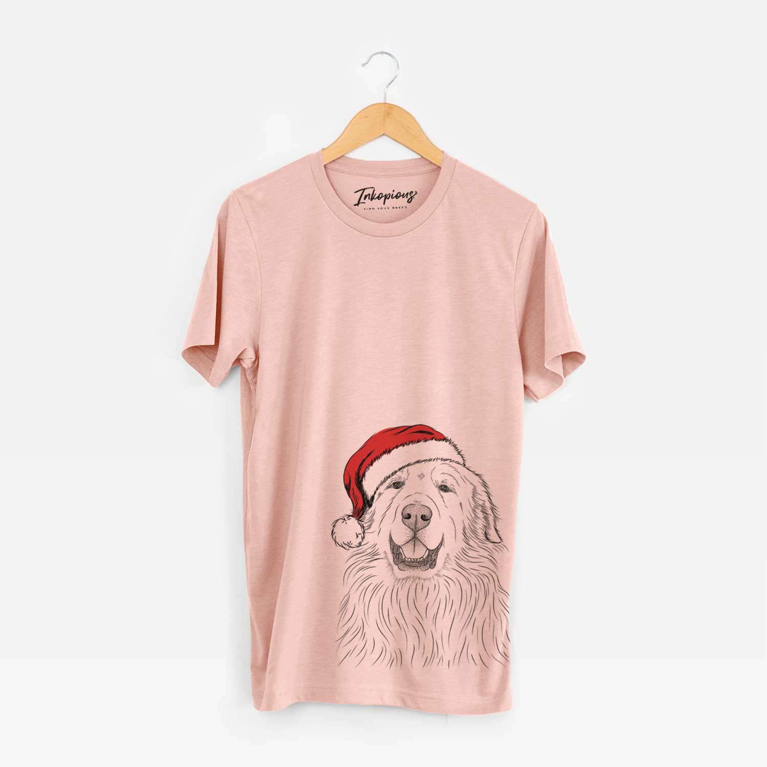 Santa Horton the Great Pyrenees - Unisex Crewneck