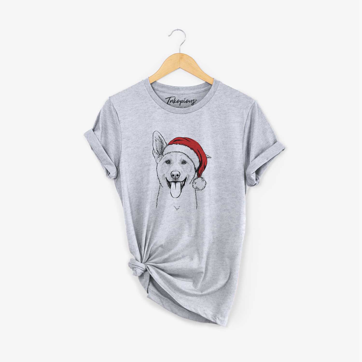 Santa Hoya the Korean Jindo - Unisex Crewneck