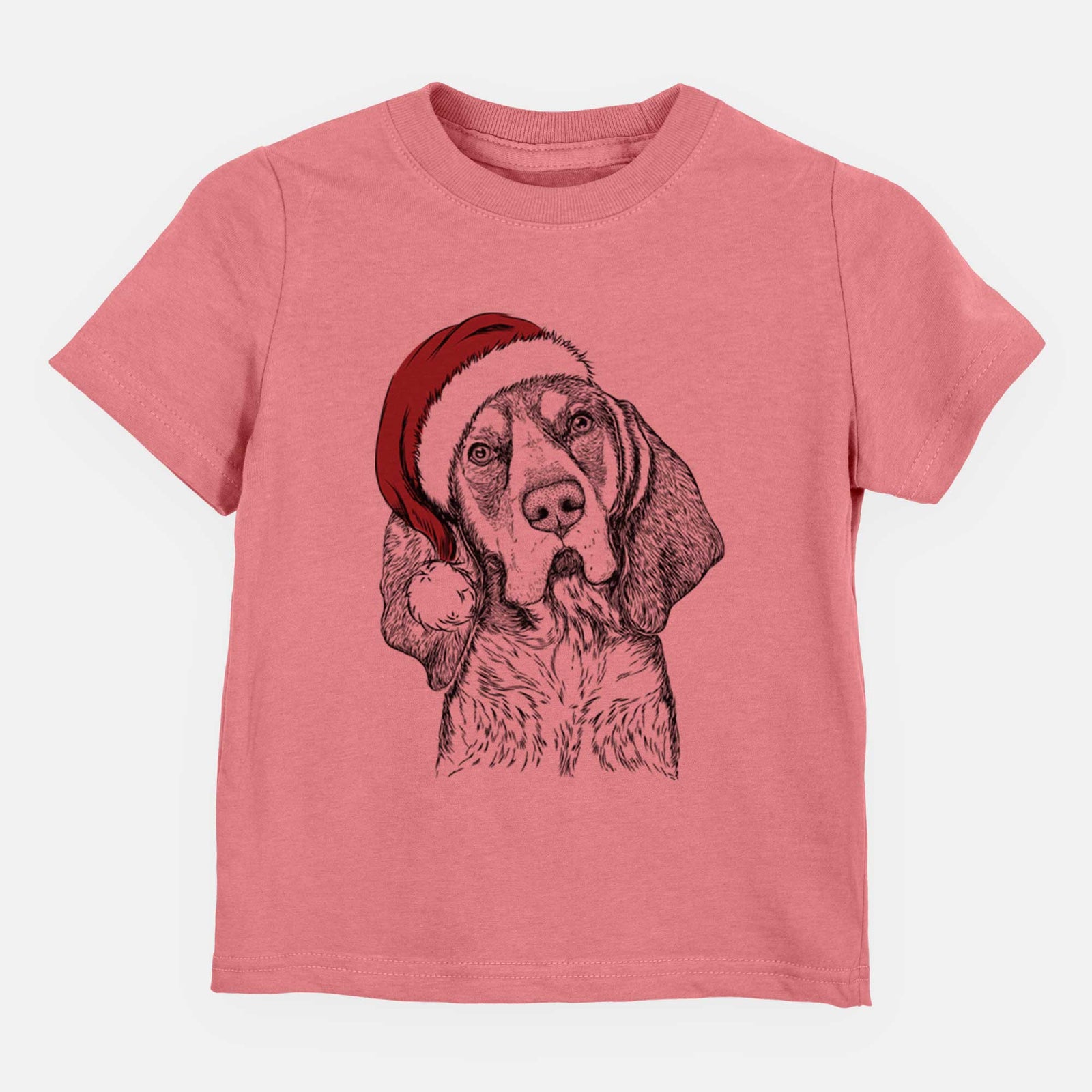 Santa Huck the Bluetick Coonhound - Kids/Youth/Toddler Shirt