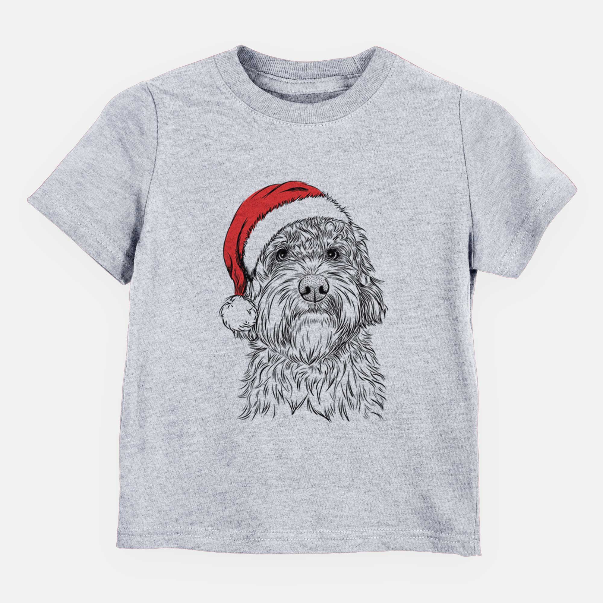 Santa Huckleberry the Australian Labradoodle - Kids/Youth/Toddler Shirt