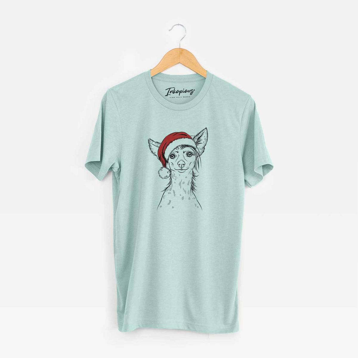 Santa Hudson the Chinese Crested - Unisex Crewneck