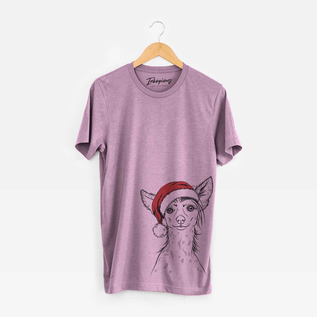 Santa Hudson the Chinese Crested - Unisex Crewneck
