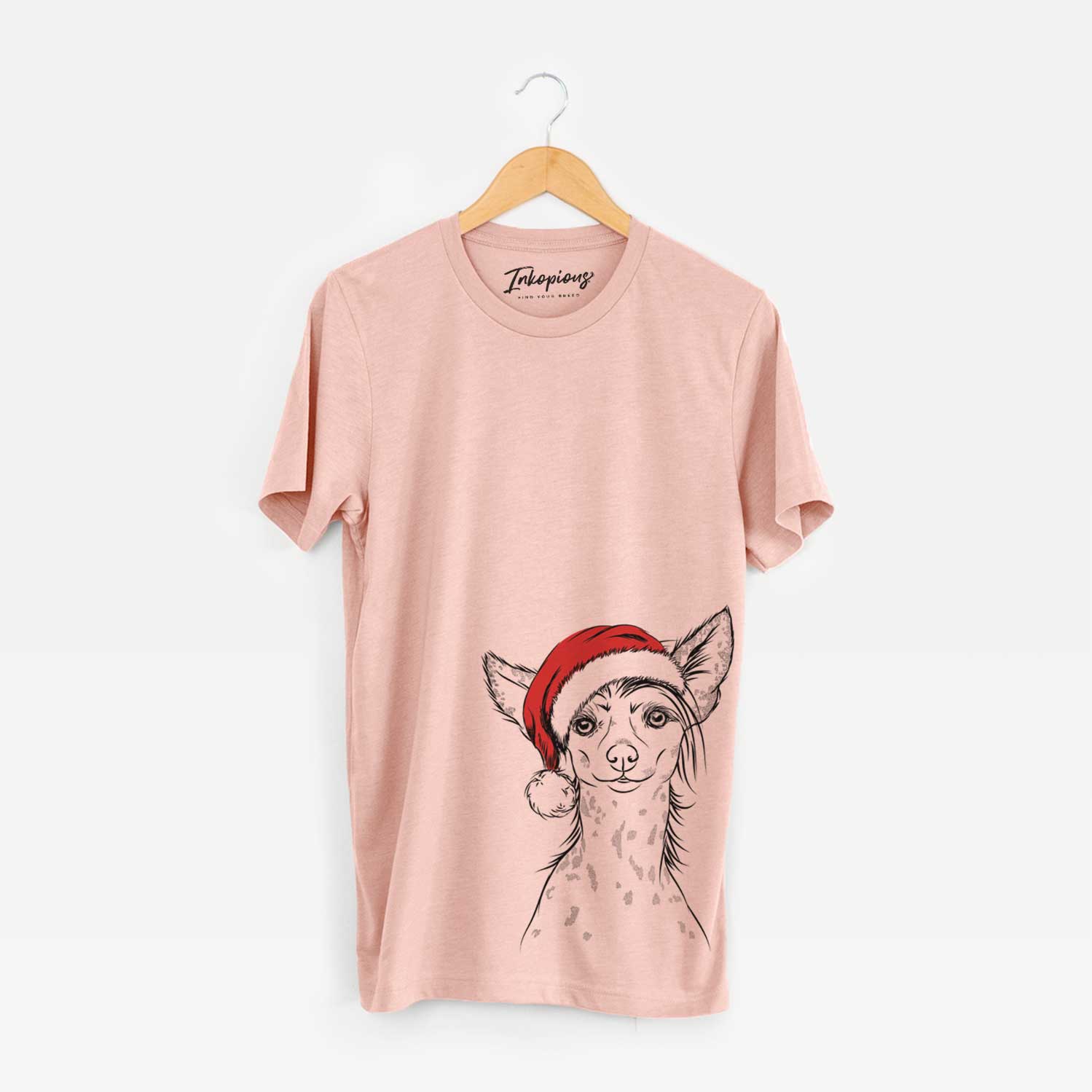Santa Hudson the Chinese Crested - Unisex Crewneck