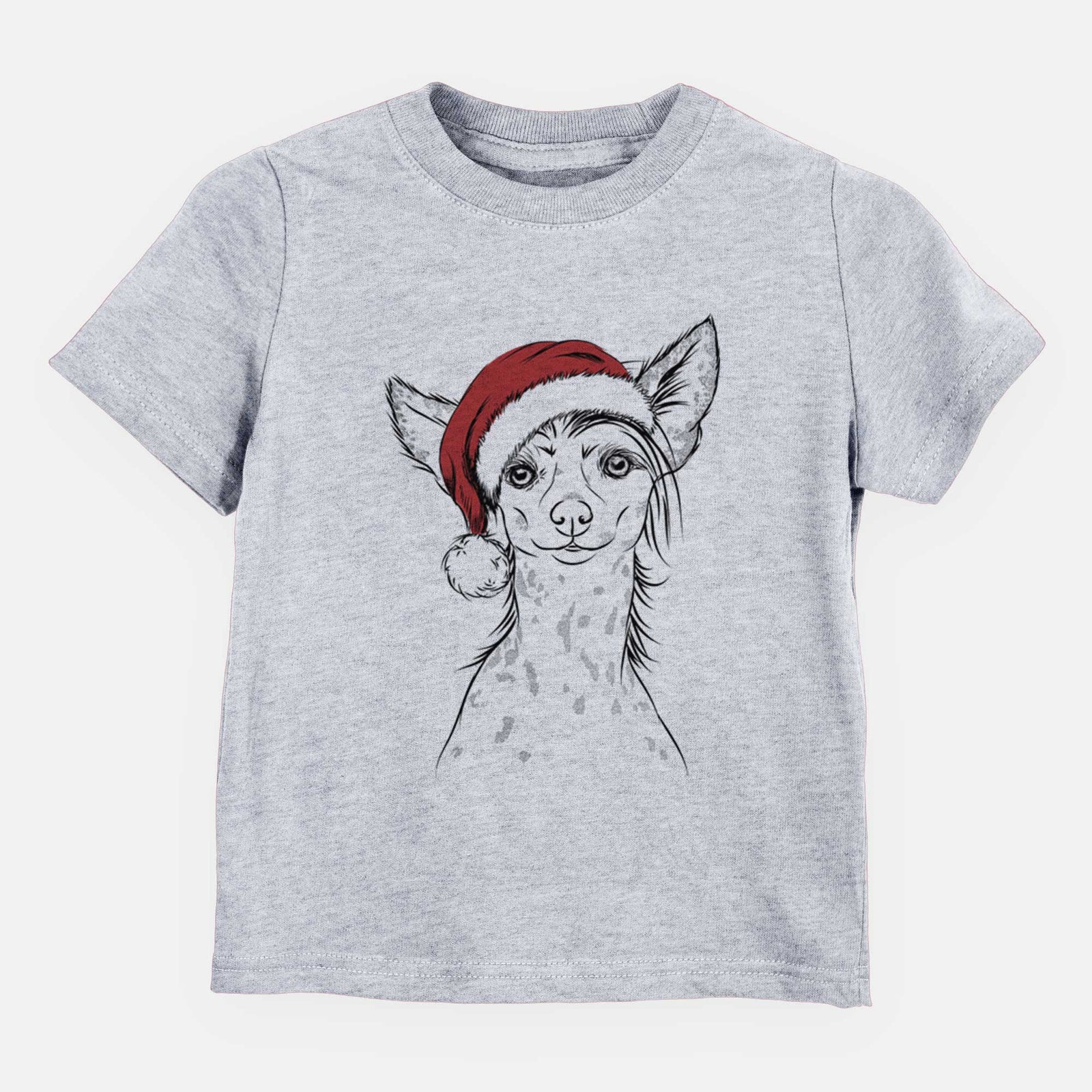 Santa Hudson the Chinese Crested - Kids/Youth/Toddler Shirt