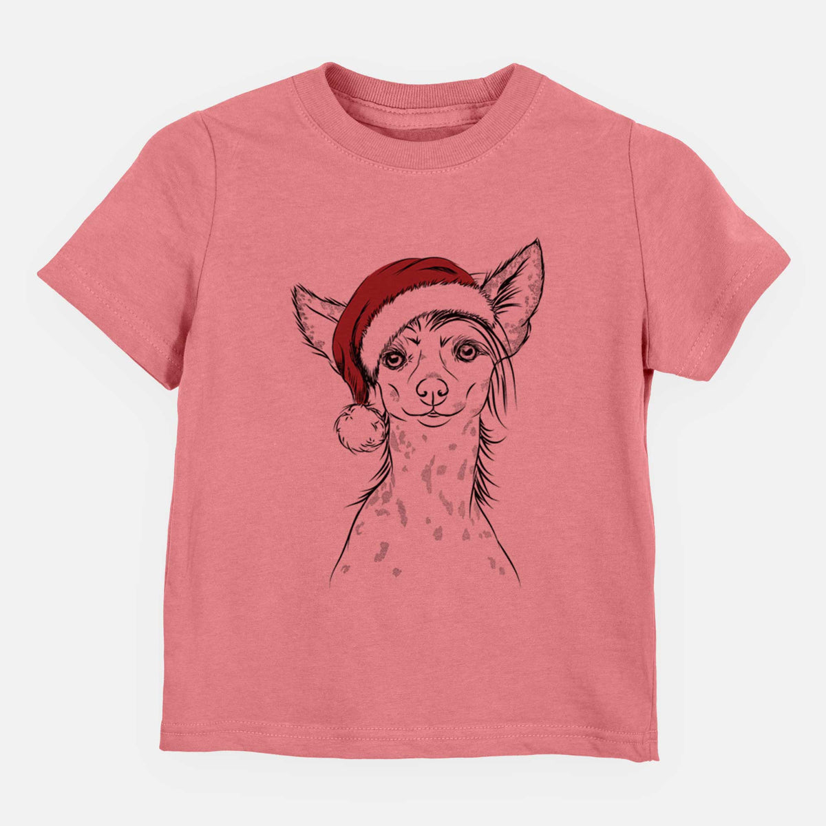 Santa Hudson the Chinese Crested - Kids/Youth/Toddler Shirt