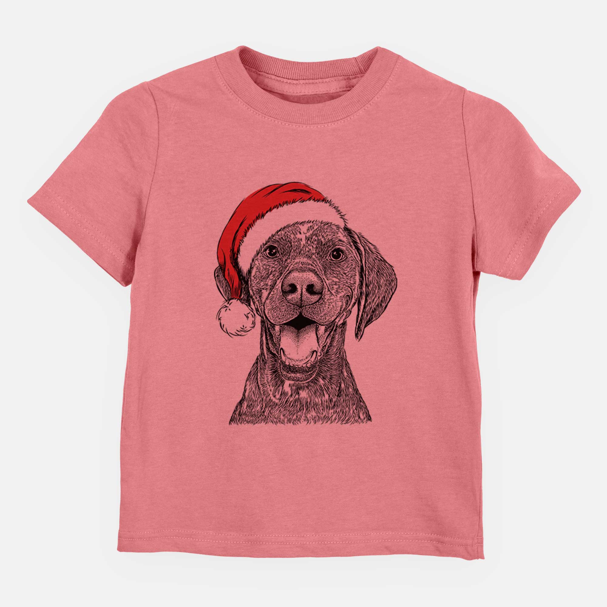 Santa Hudson the German Shorthaired Pointer - Kids/Youth/Toddler Shirt