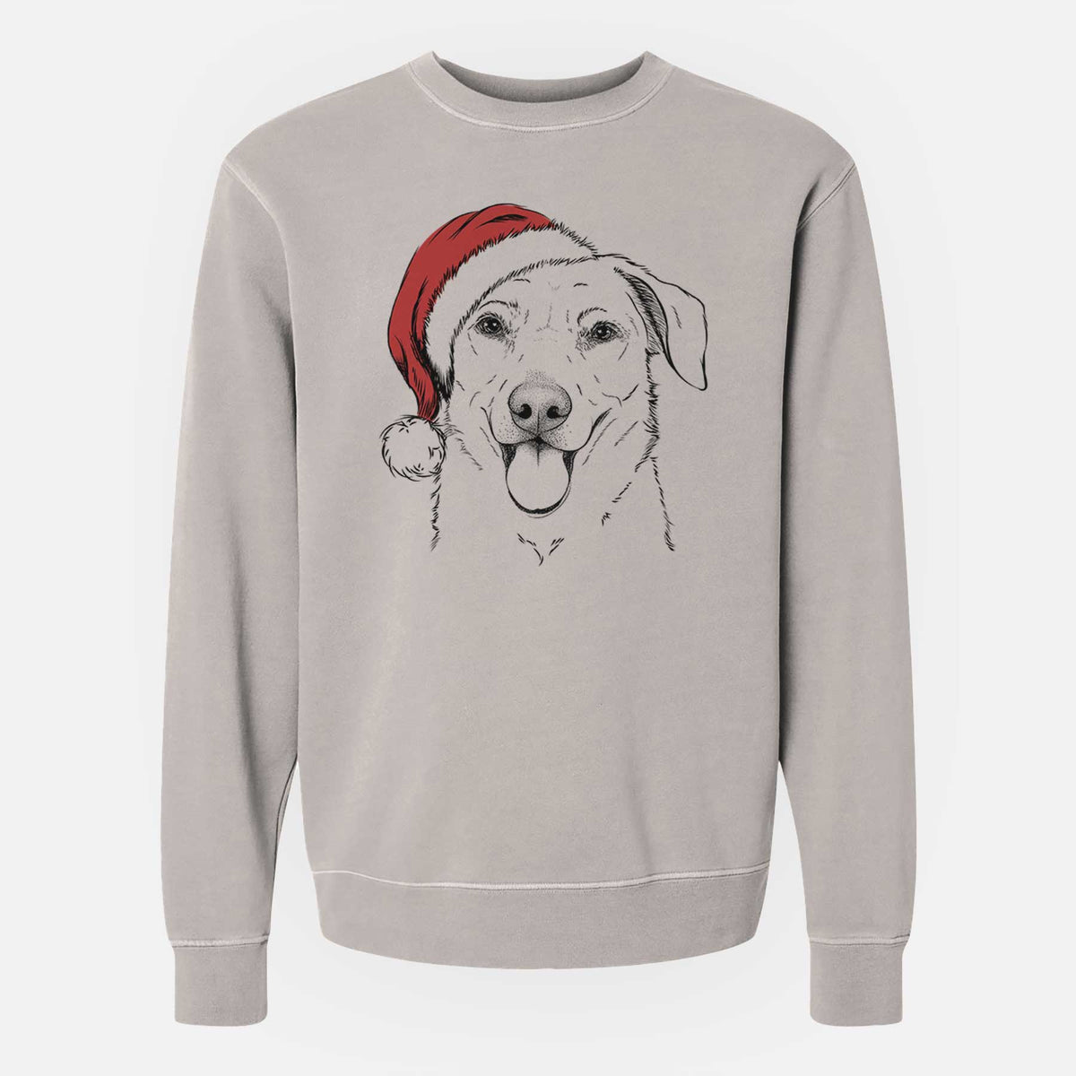 Santa Hudson the Shepherd - Unisex Pigment Dyed Crew Sweatshirt