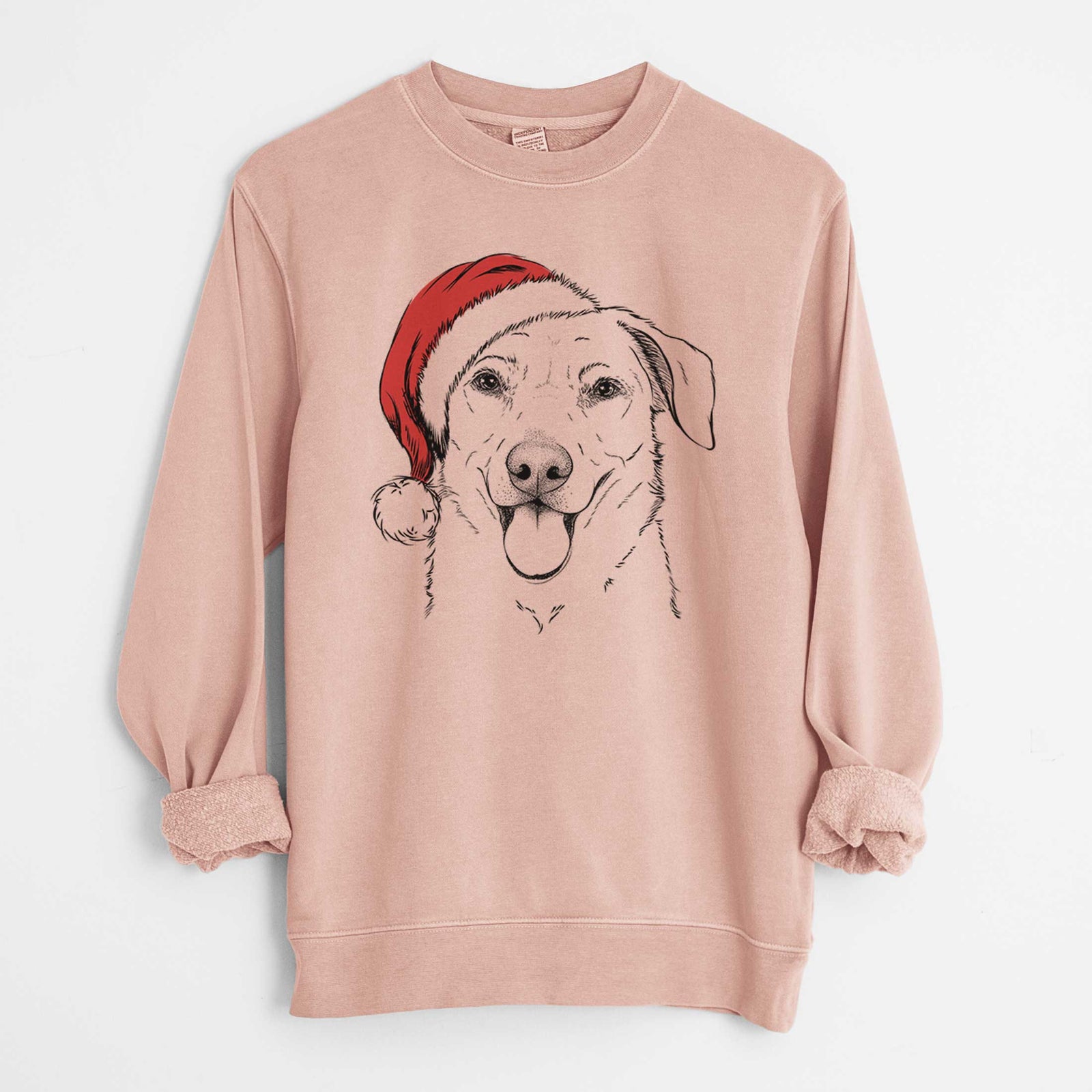 Santa Hudson the Shepherd - Unisex Pigment Dyed Crew Sweatshirt