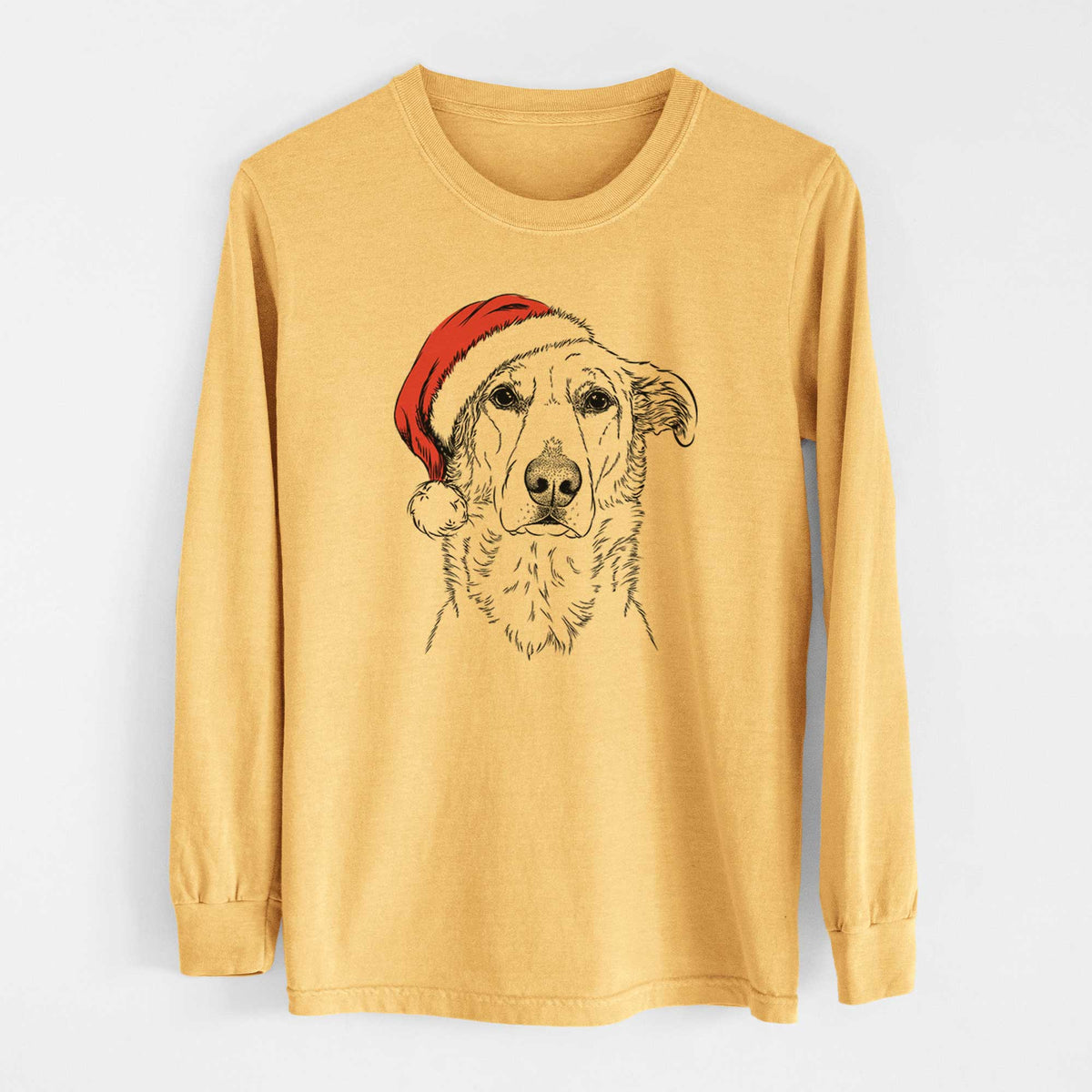 Santa Hurricane the Chinook - Heavyweight 100% Cotton Long Sleeve