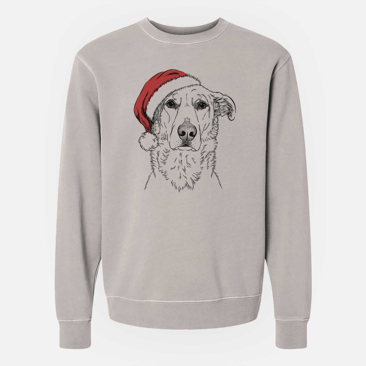 Santa Hurricane the Chinook - Unisex Pigment Dyed Crew Sweatshirt