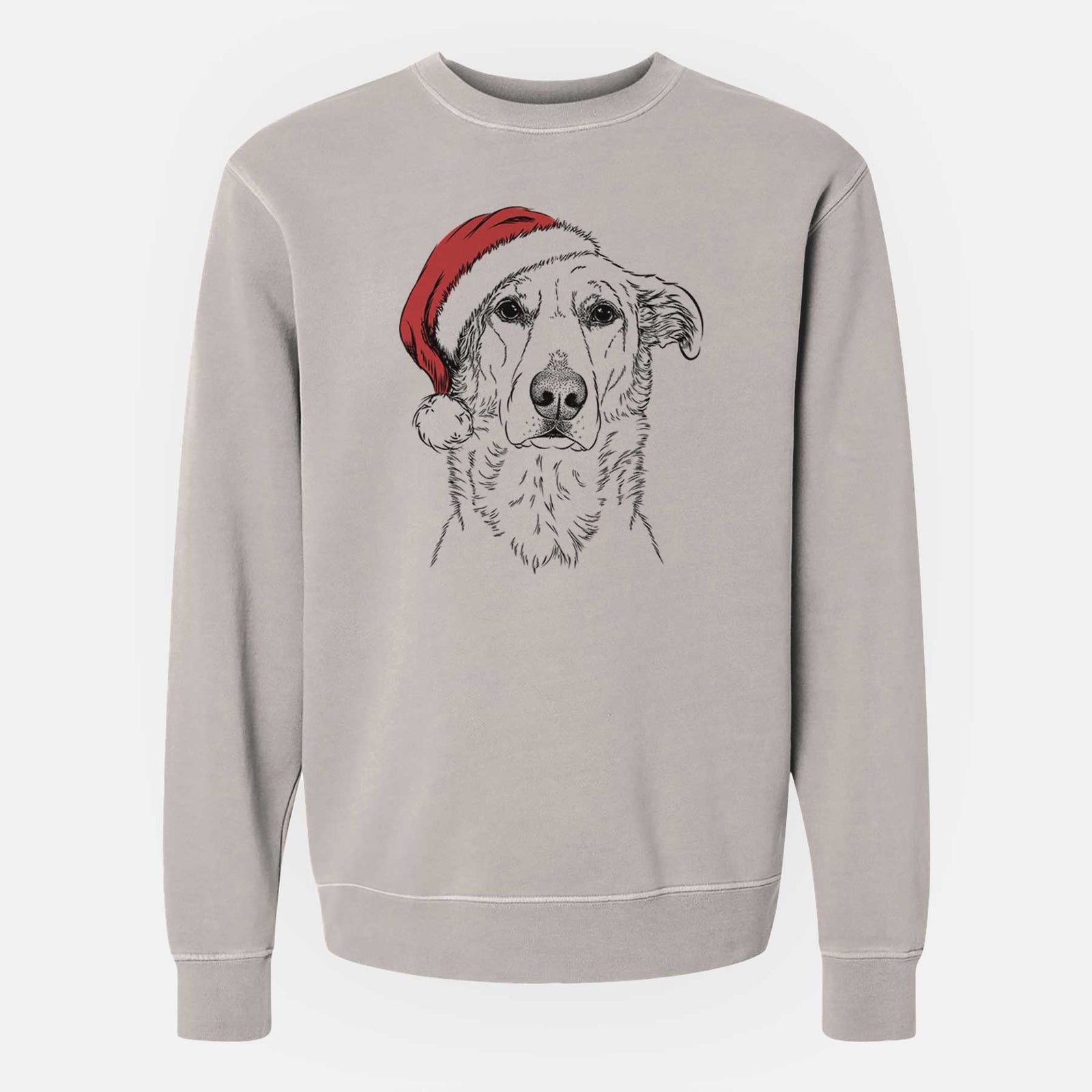 Santa Hurricane the Chinook - Unisex Pigment Dyed Crew Sweatshirt