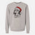 Santa Hutch the English Setter - Unisex Pigment Dyed Crew Sweatshirt