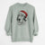 Santa Hutch the English Setter - Unisex Pigment Dyed Crew Sweatshirt