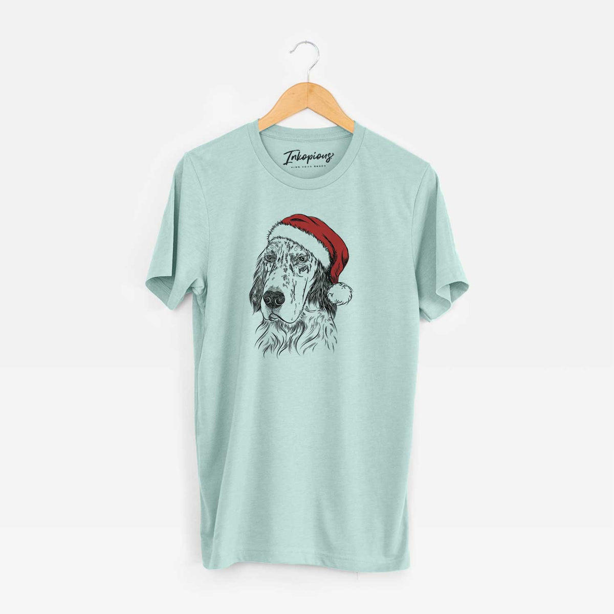 Santa Hutch the English Setter - Unisex Crewneck