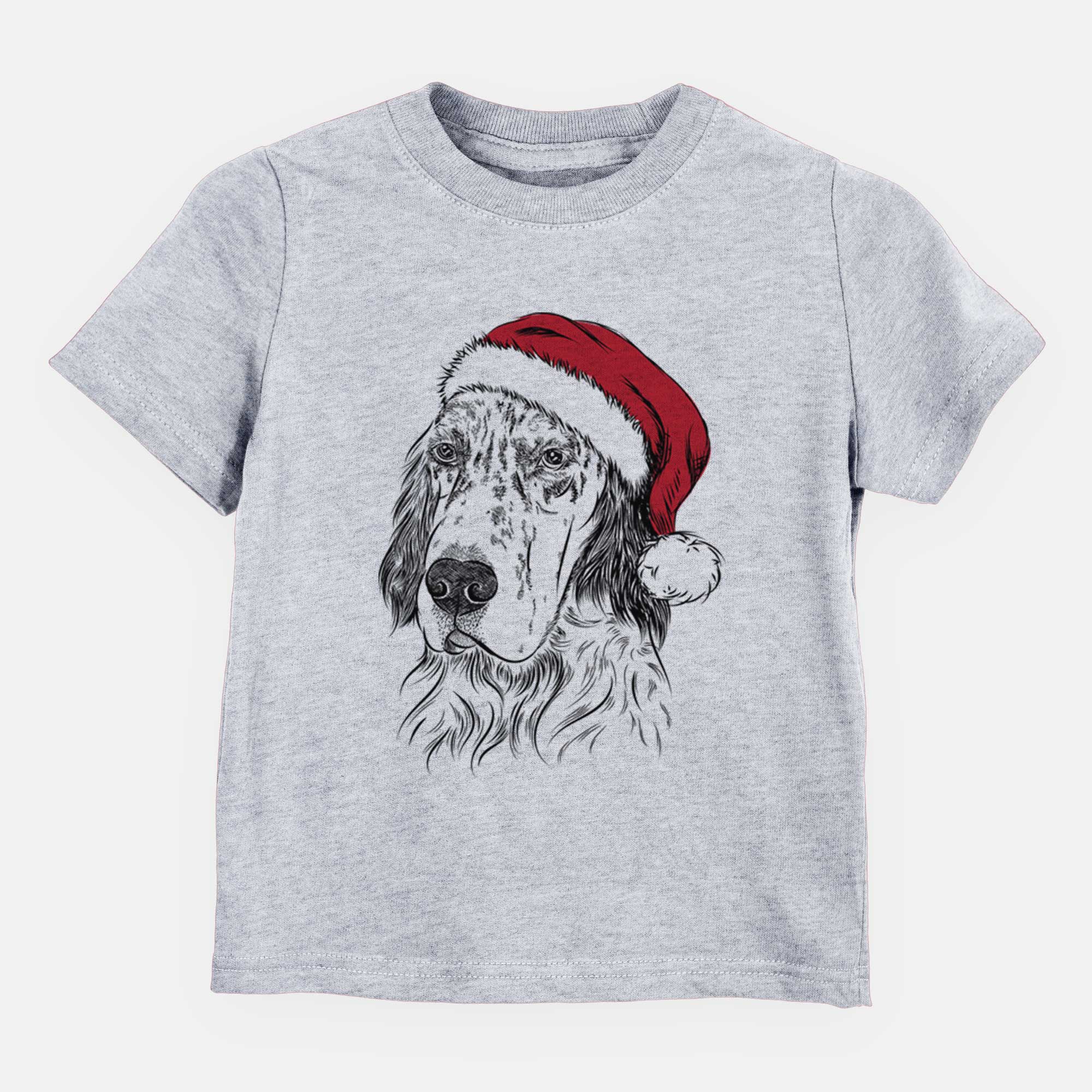 Santa Hutch the English Setter - Kids/Youth/Toddler Shirt