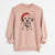 Santa Hydro the Dalmatian - Unisex Pigment Dyed Crew Sweatshirt