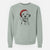 Santa Hydro the Dalmatian - Unisex Pigment Dyed Crew Sweatshirt