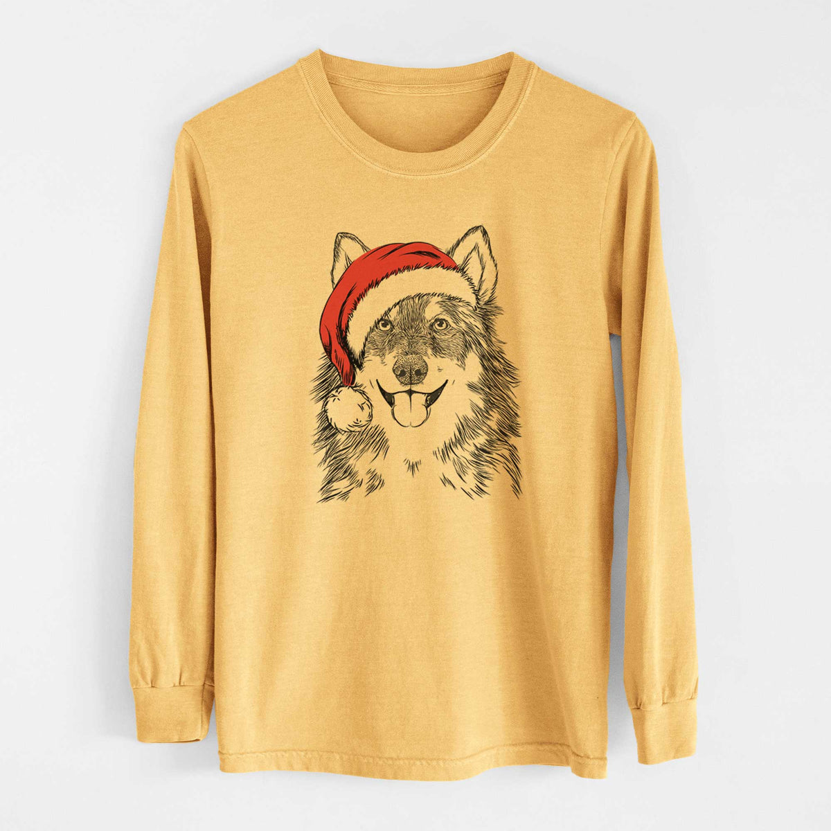 Santa Iben the Utonagan - Heavyweight 100% Cotton Long Sleeve