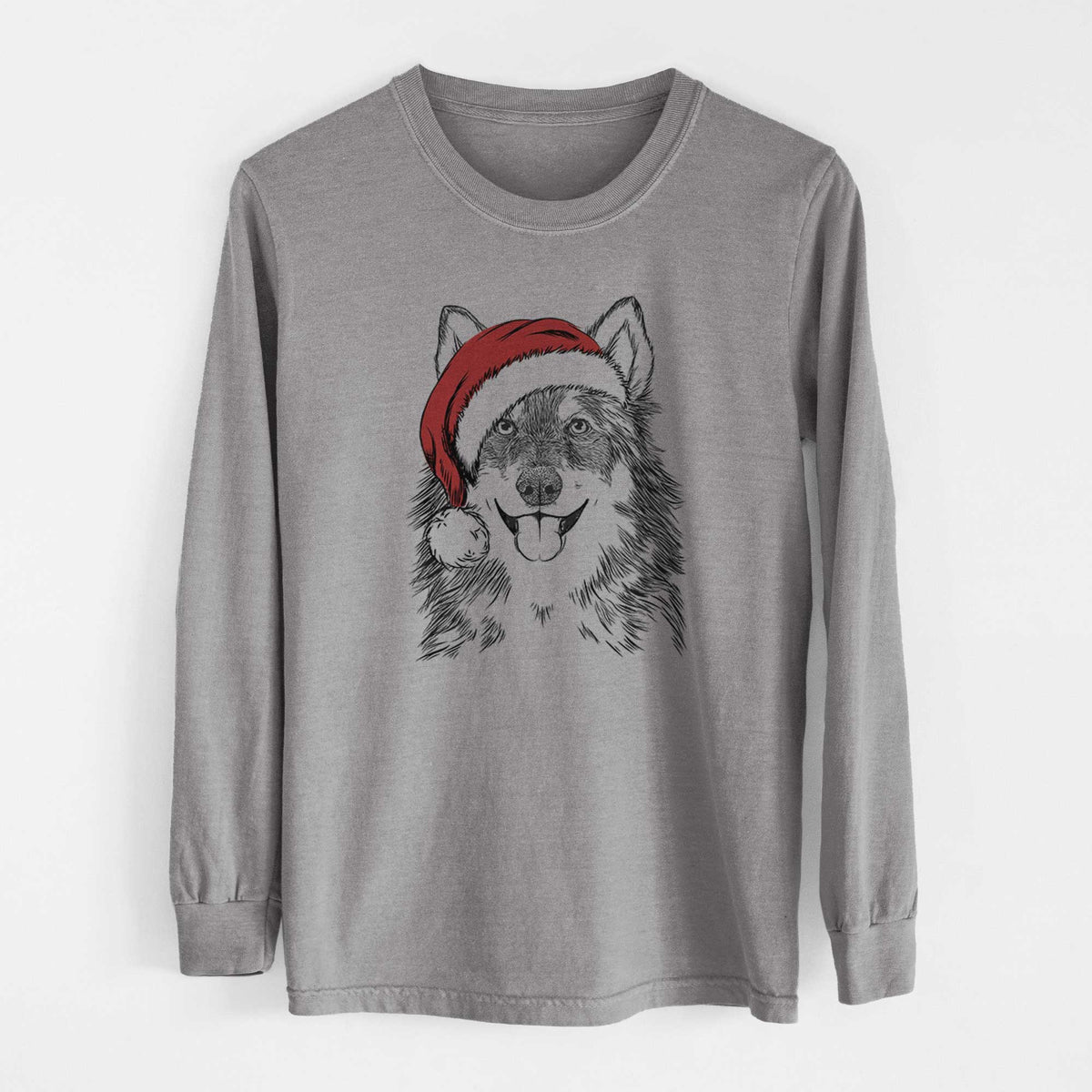 Santa Iben the Utonagan - Heavyweight 100% Cotton Long Sleeve