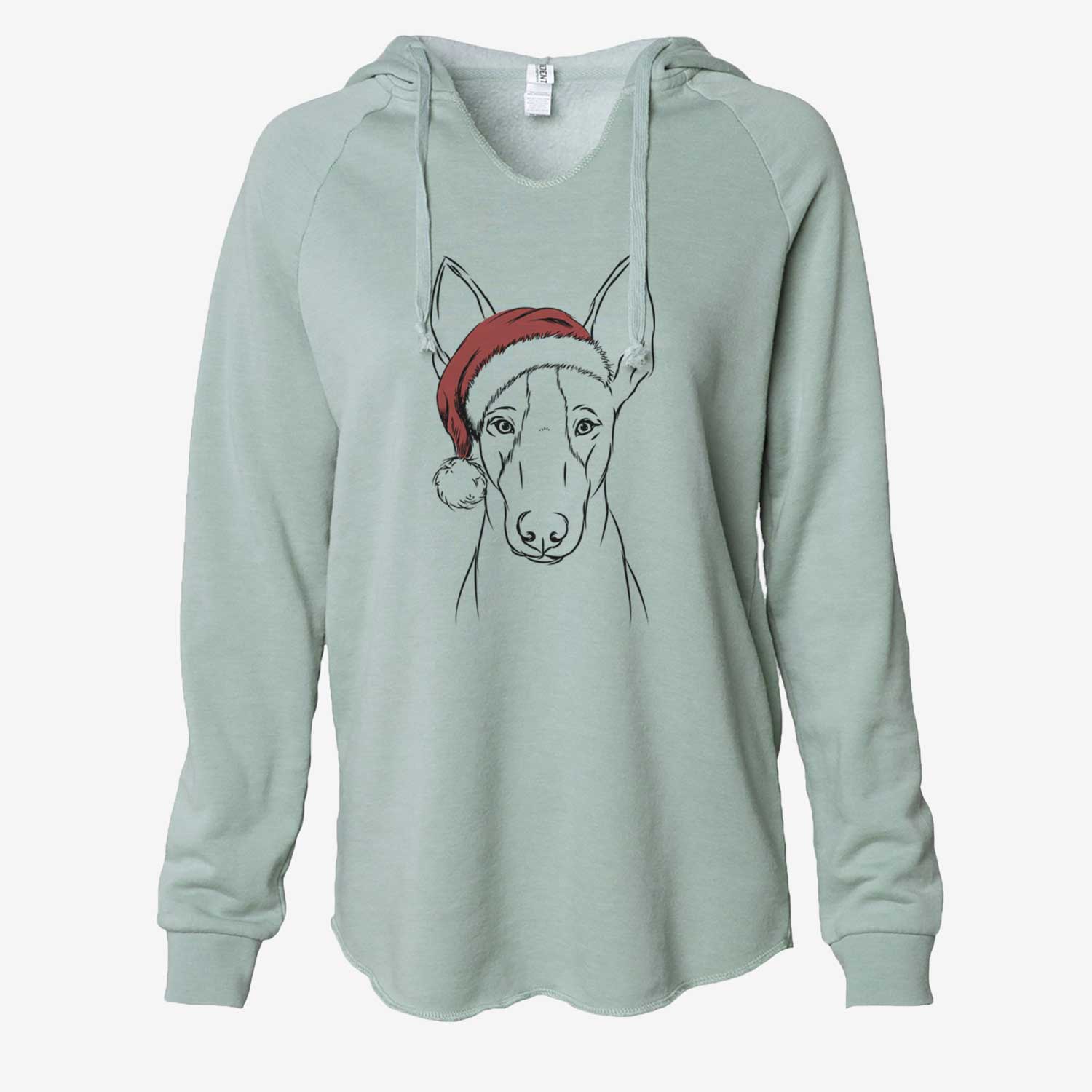 Indy the Ibizan Hound - Cali Wave Hooded Sweatshirt