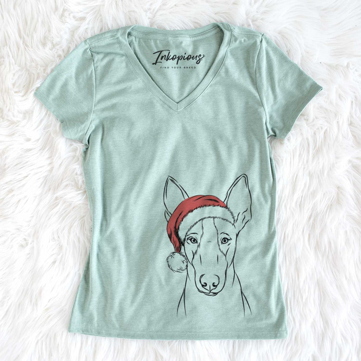 Indy the Ibizan Hound - Women's V-neck Shirt