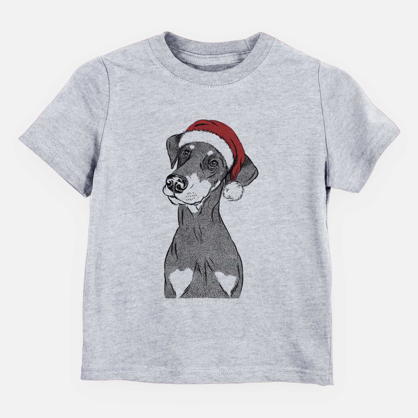 Santa Iroh the Doberman Pinscher - Kids/Youth/Toddler Shirt