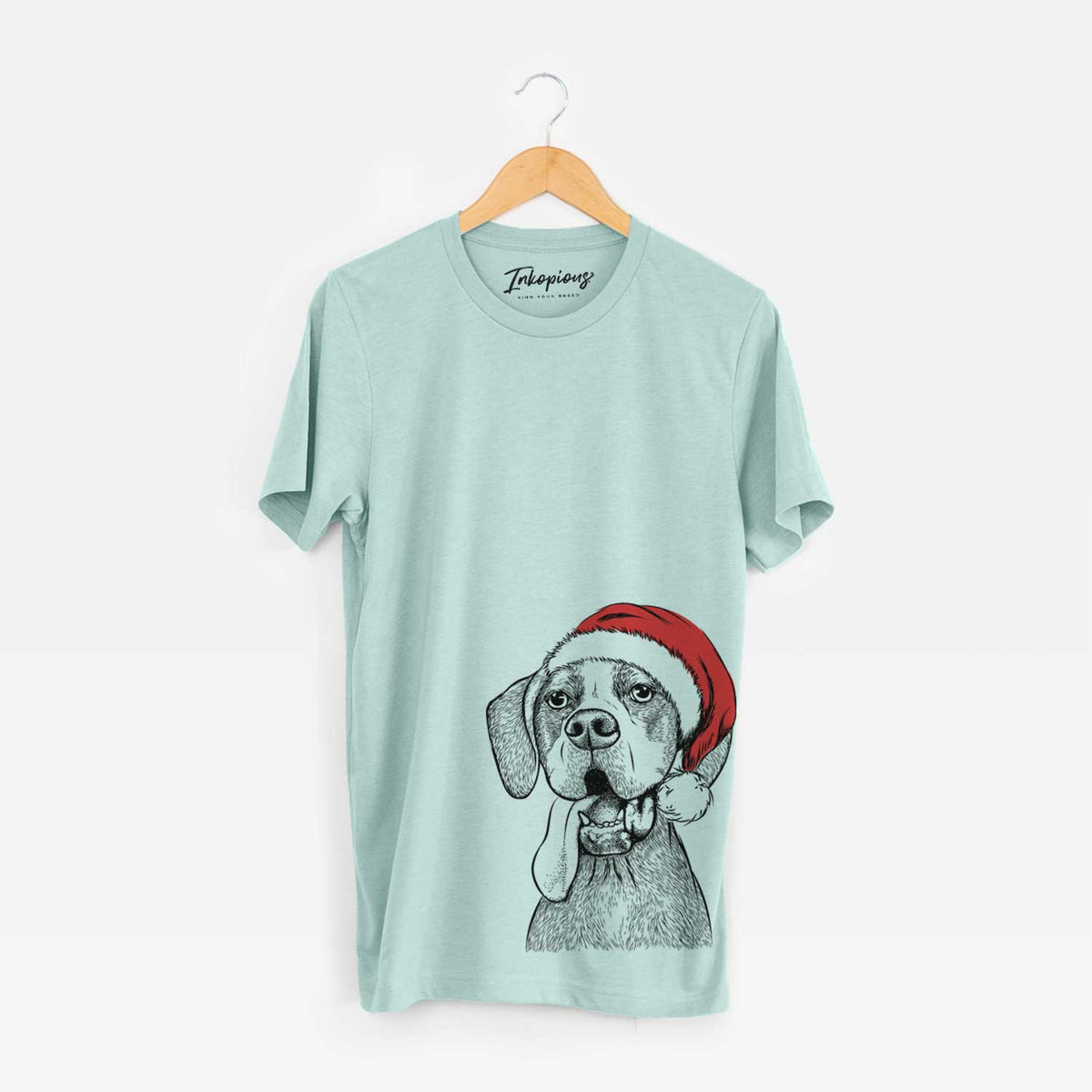 Santa Irwin the English Pointer - Unisex Crewneck