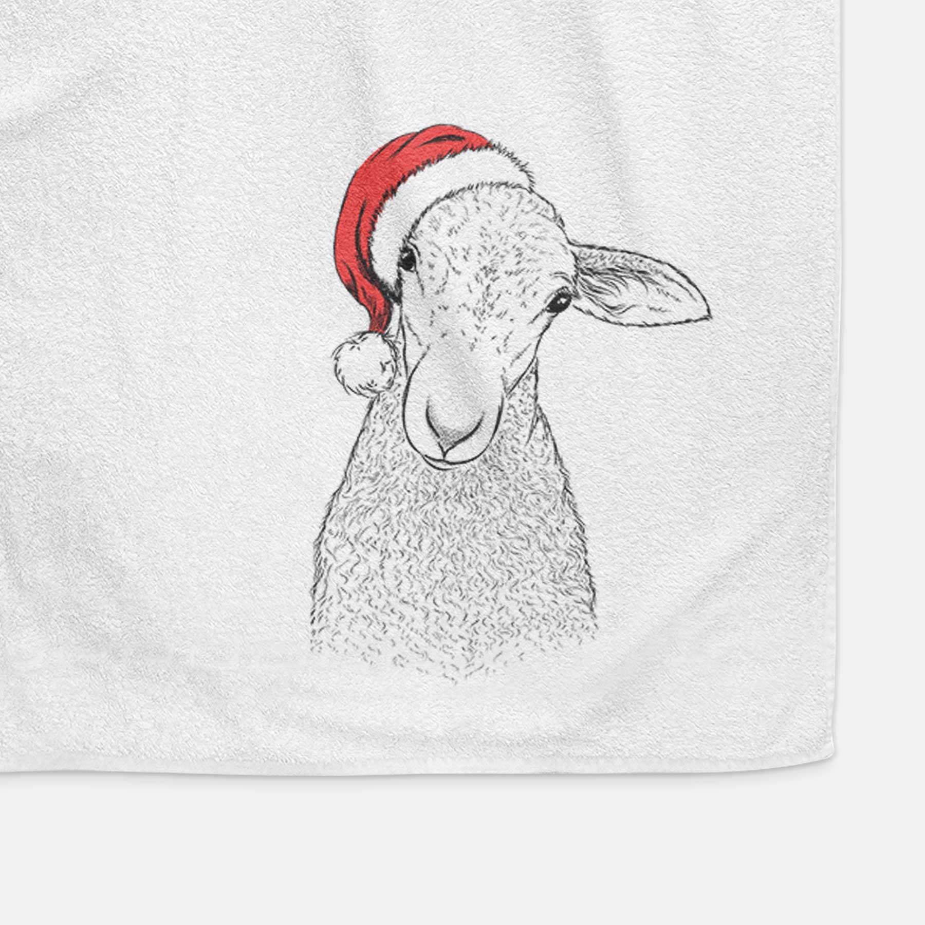 Ivy the Lamb Decorative Hand Towel