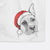 Ivy the Pitbull Mix Decorative Hand Towel