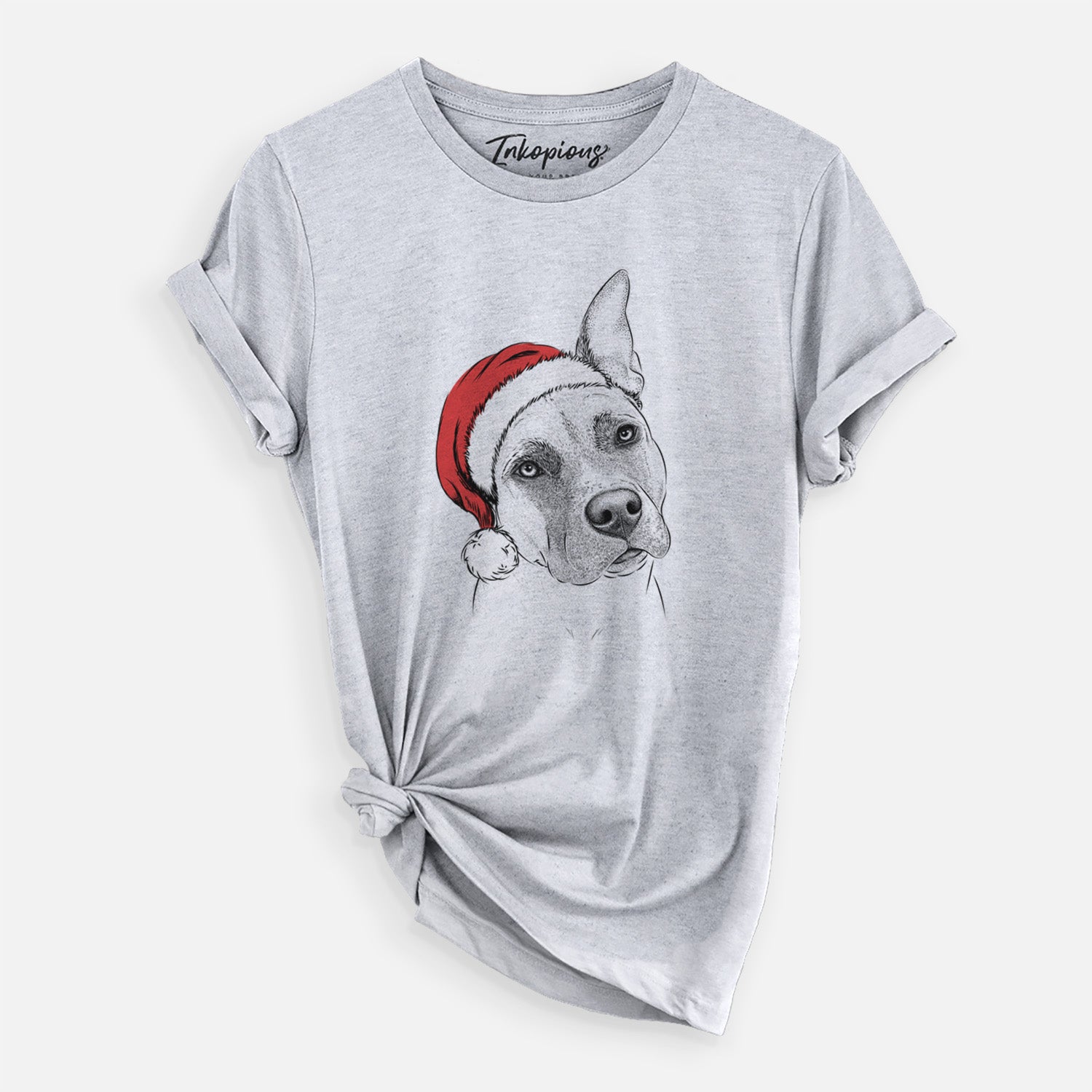 Santa Ivy the Pitbull Mix - Unisex Crewneck