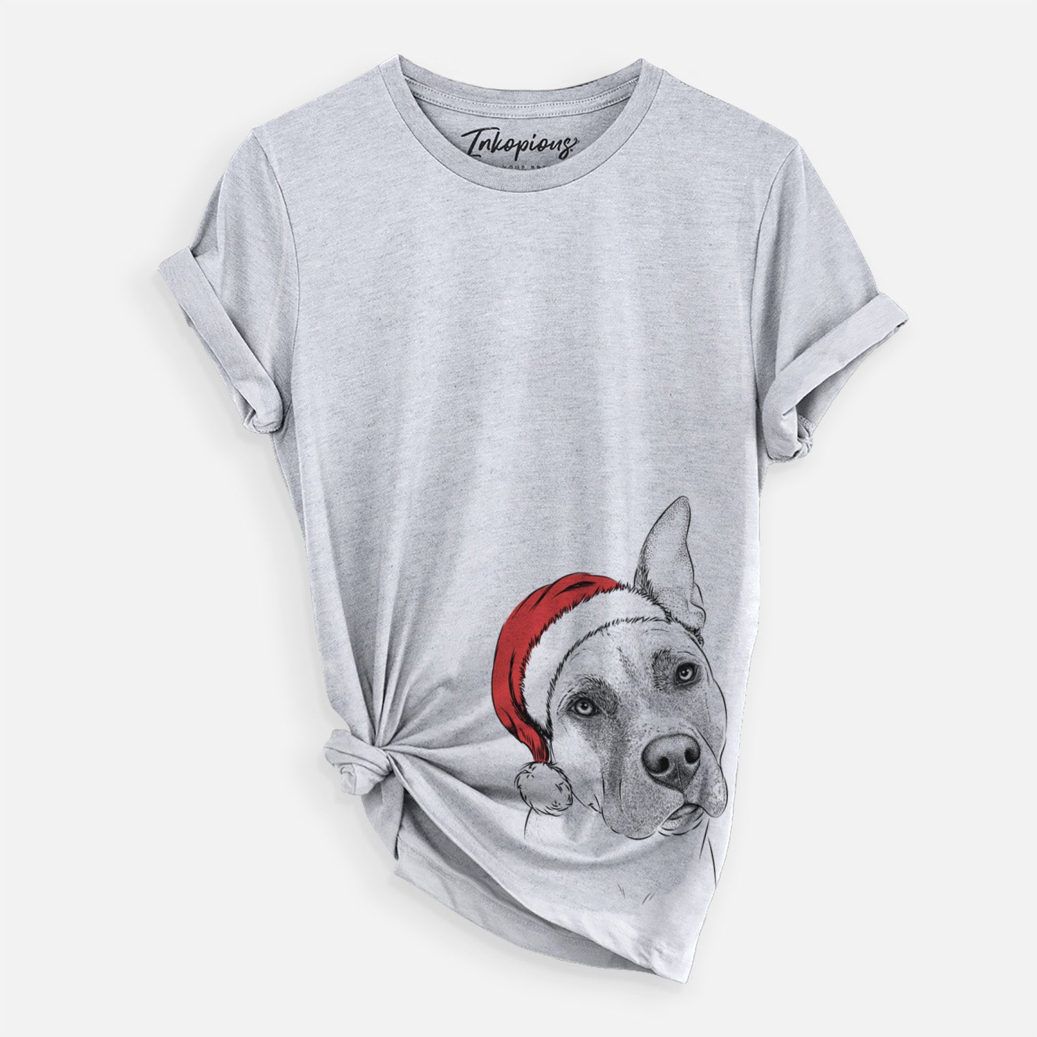 Santa Ivy the Pitbull Mix - Unisex Crewneck