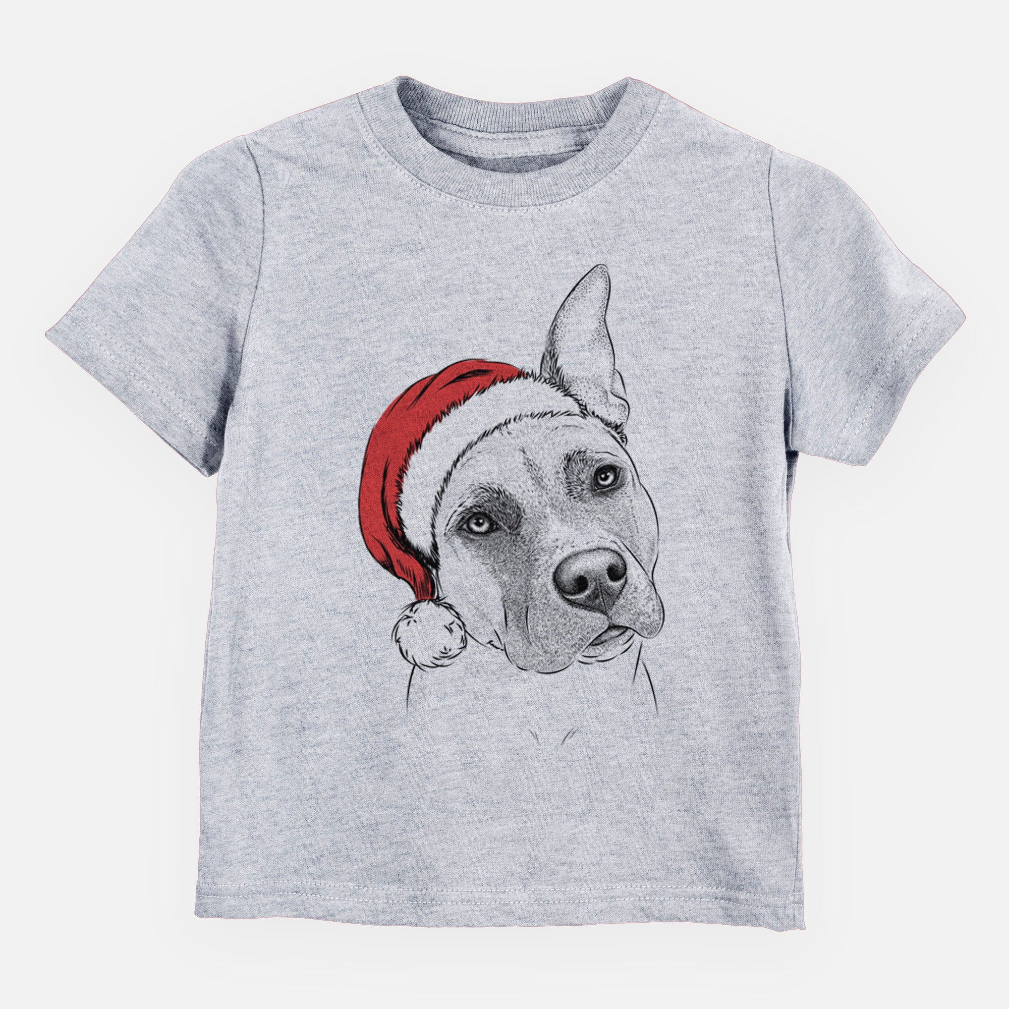 Santa Ivy the Pitbull Mix - Kids/Youth/Toddler Shirt