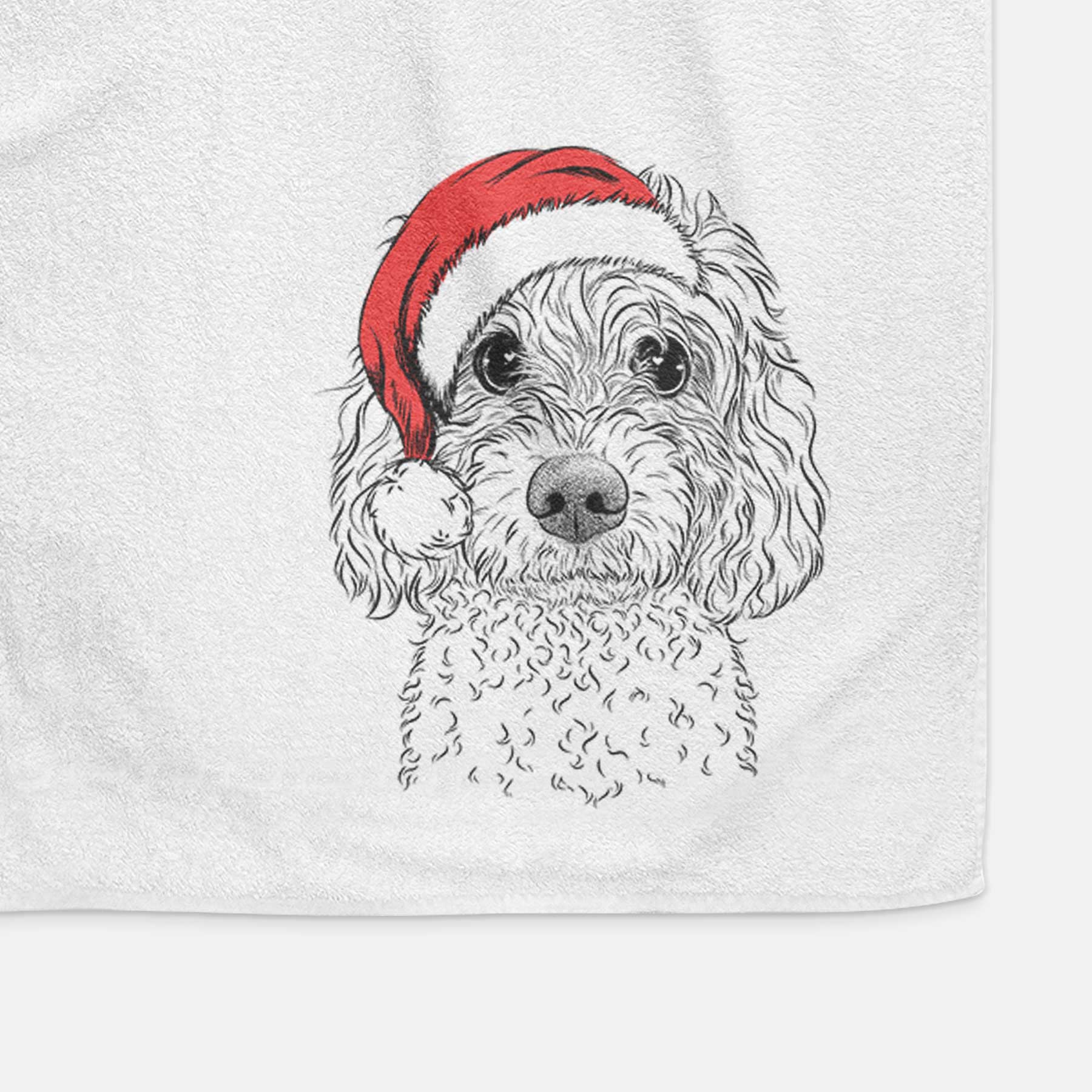 Izzie the Cavachon Decorative Hand Towel