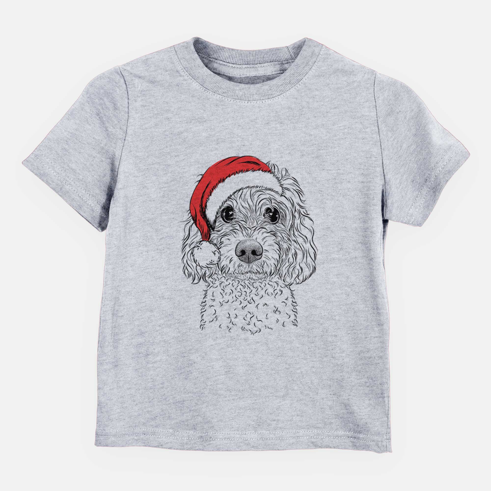 Santa Izzie the Cavachon - Kids/Youth/Toddler Shirt