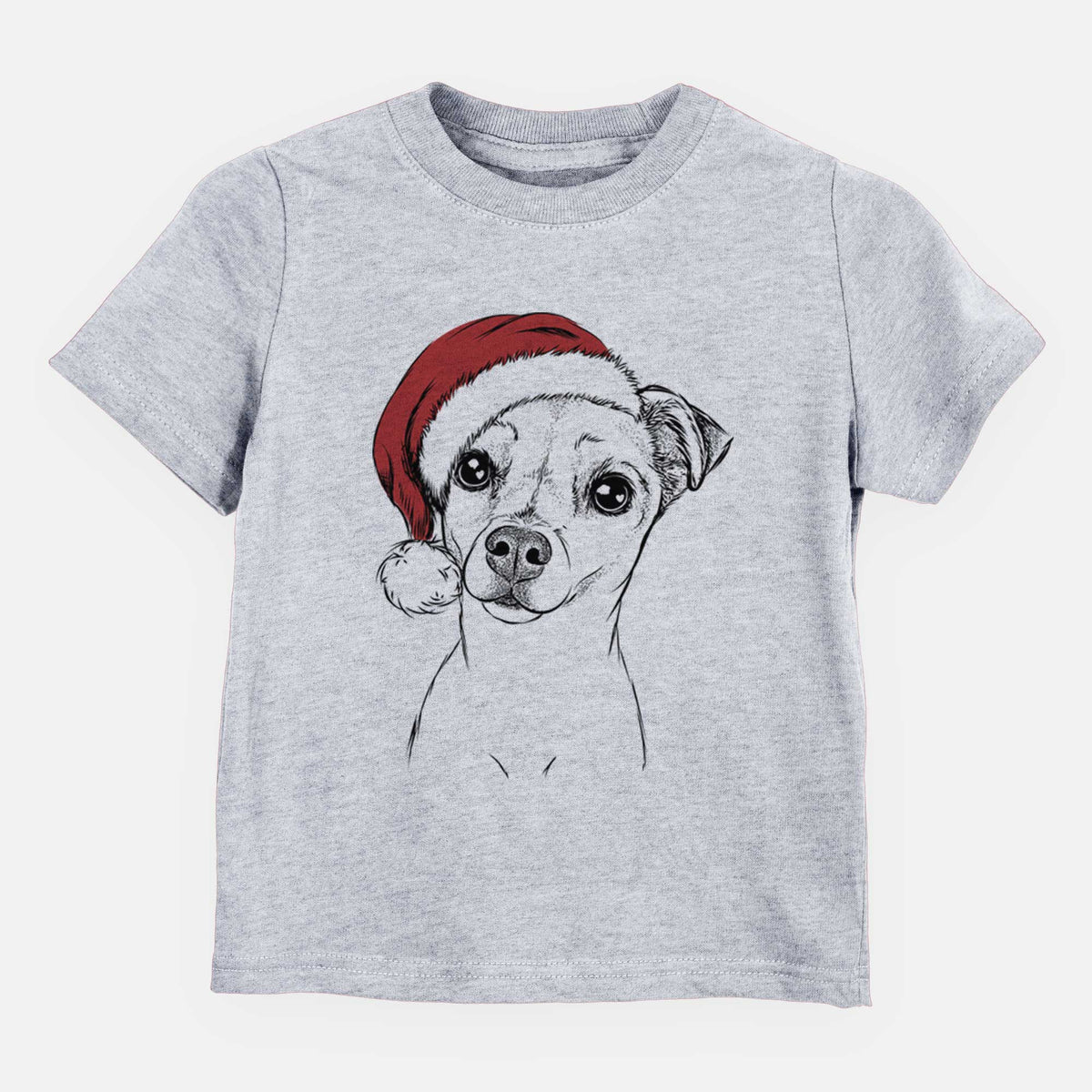 Santa Izzy the Chiweenie - Kids/Youth/Toddler Shirt