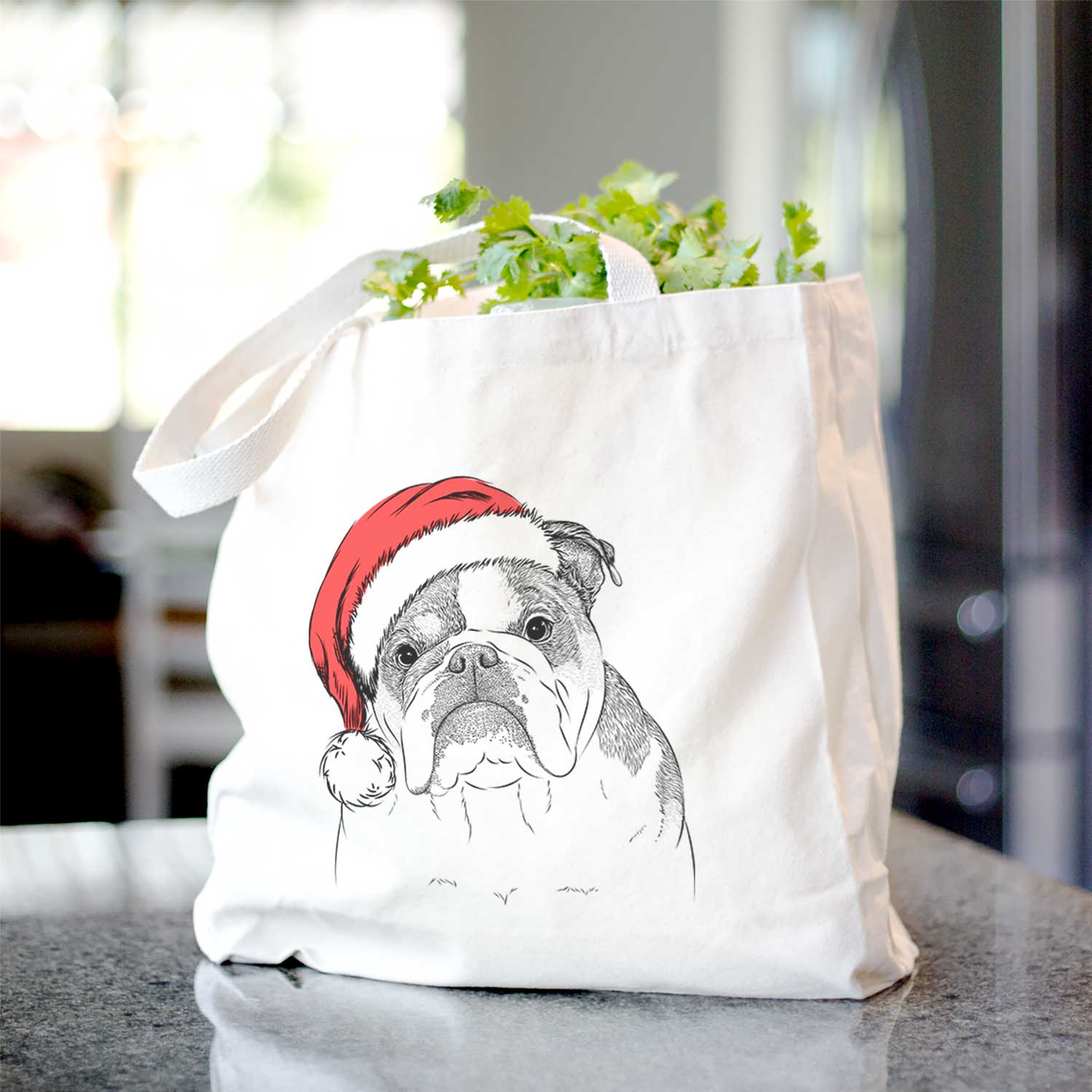 Jack the English Bulldog - Tote Bag