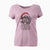 Santa Jack the Chocolate Labradoodle - Women's V-neck Shirt