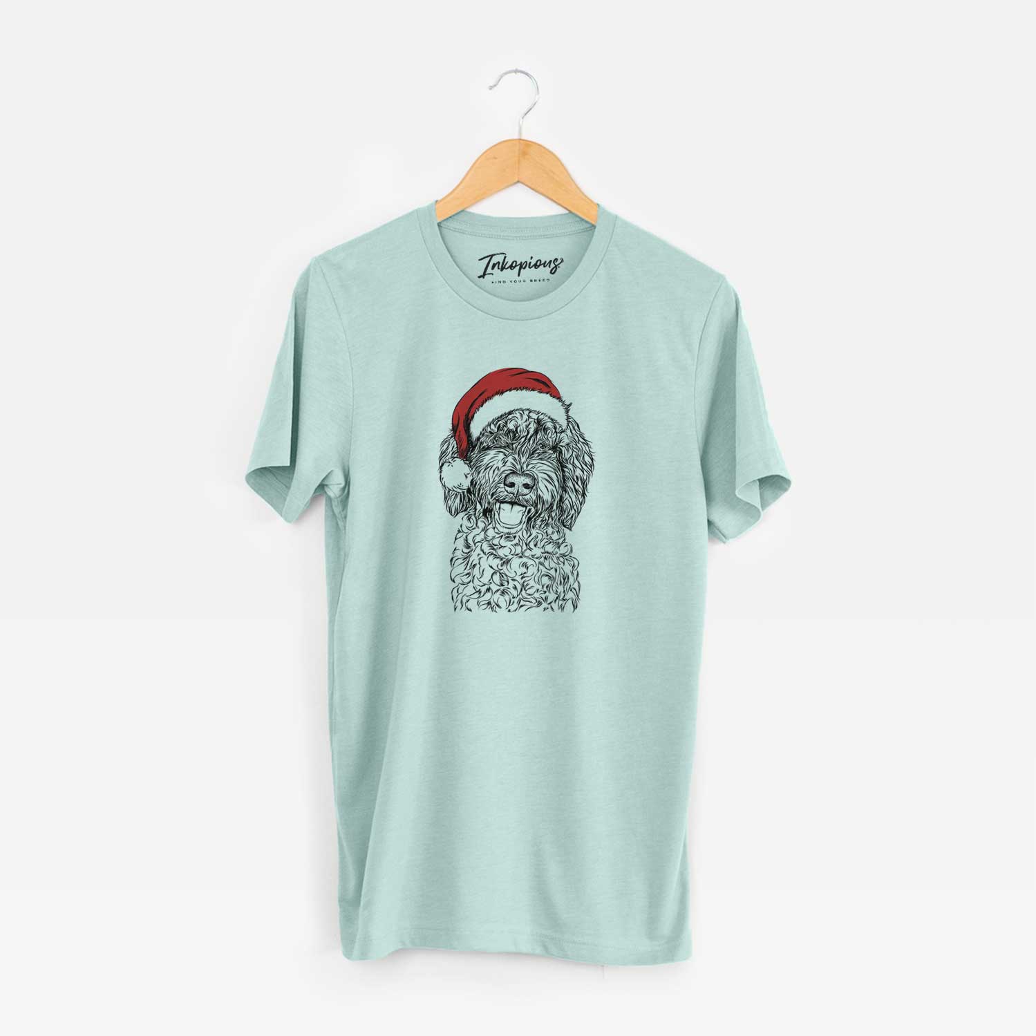 Santa Jack the Chocolate Labradoodle - Unisex Crewneck