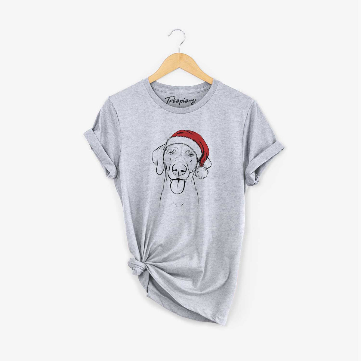 Santa Jackson the Weimaraner - Unisex Crewneck