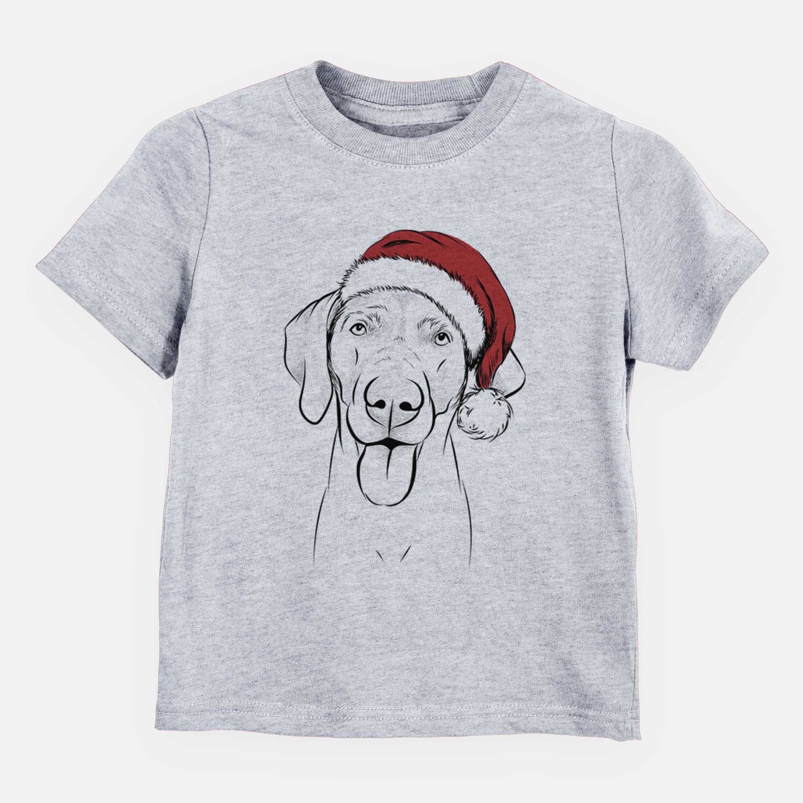 Santa Jackson the Weimaraner - Kids/Youth/Toddler Shirt