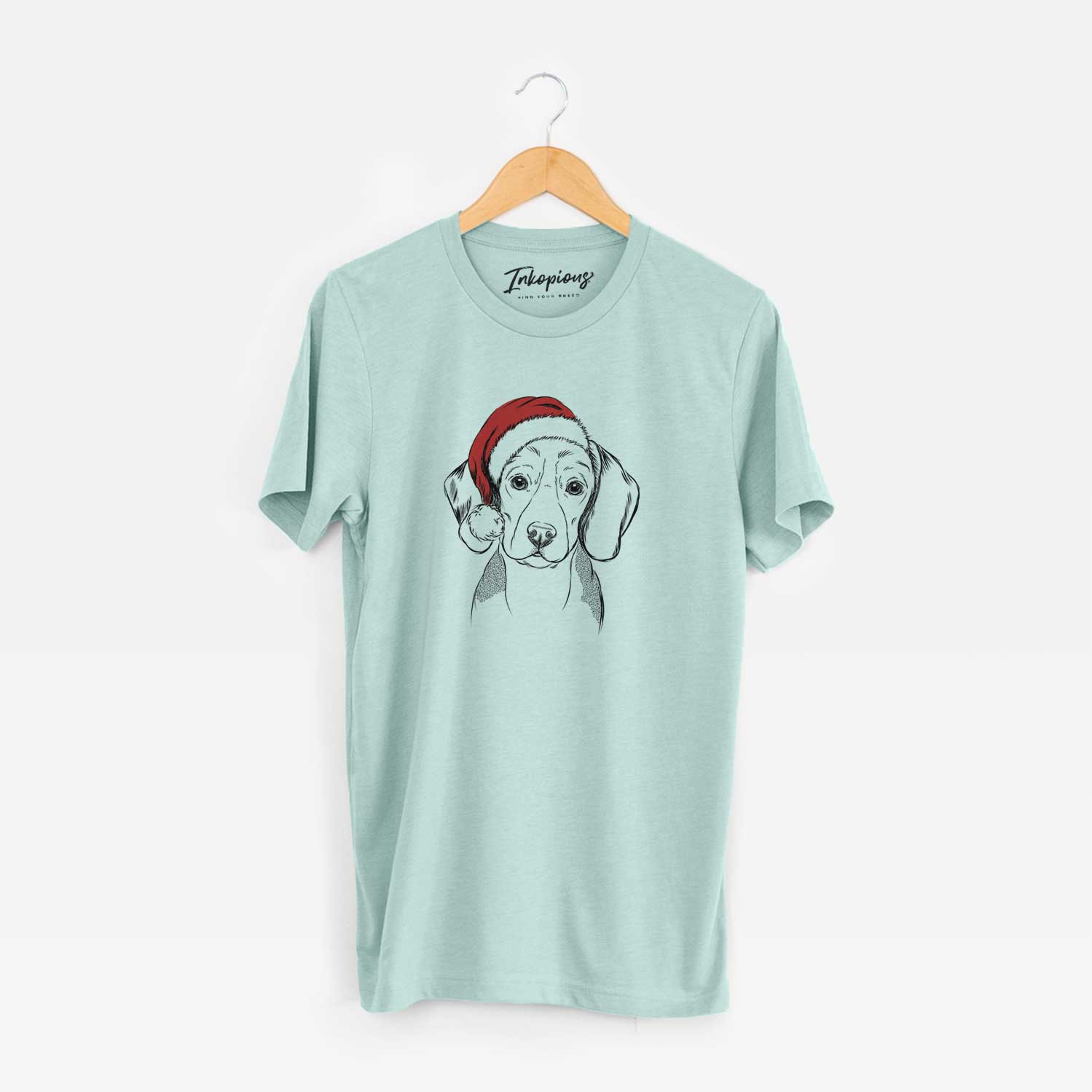 Santa Jake the Beagle - Unisex Crewneck