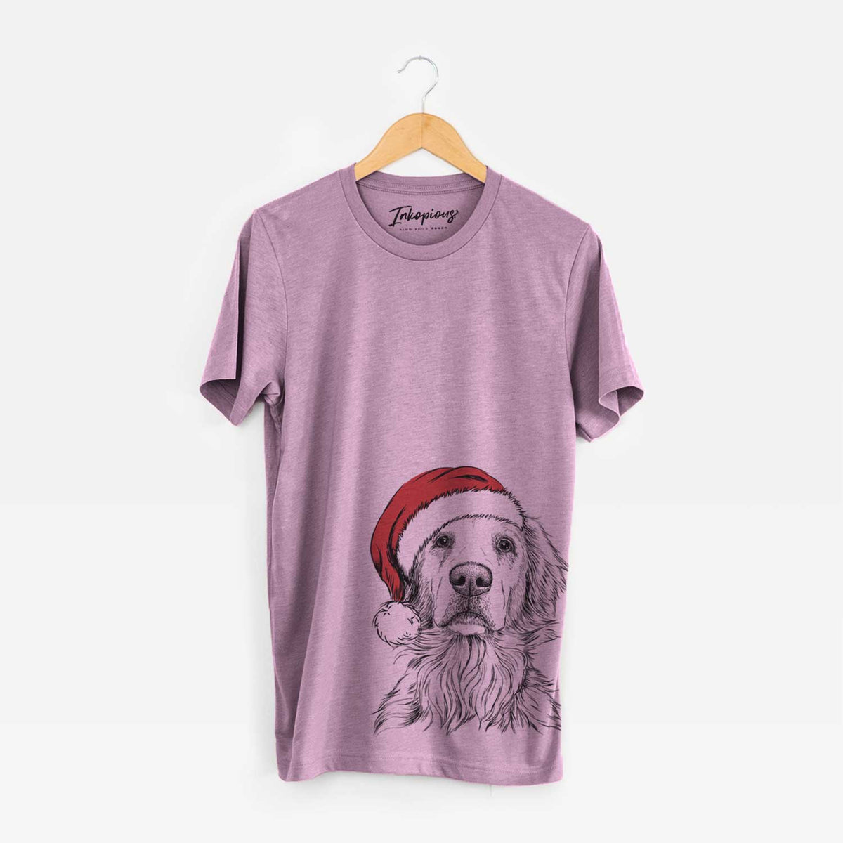Santa Jake aroni the Golden Retriever - Unisex Crewneck