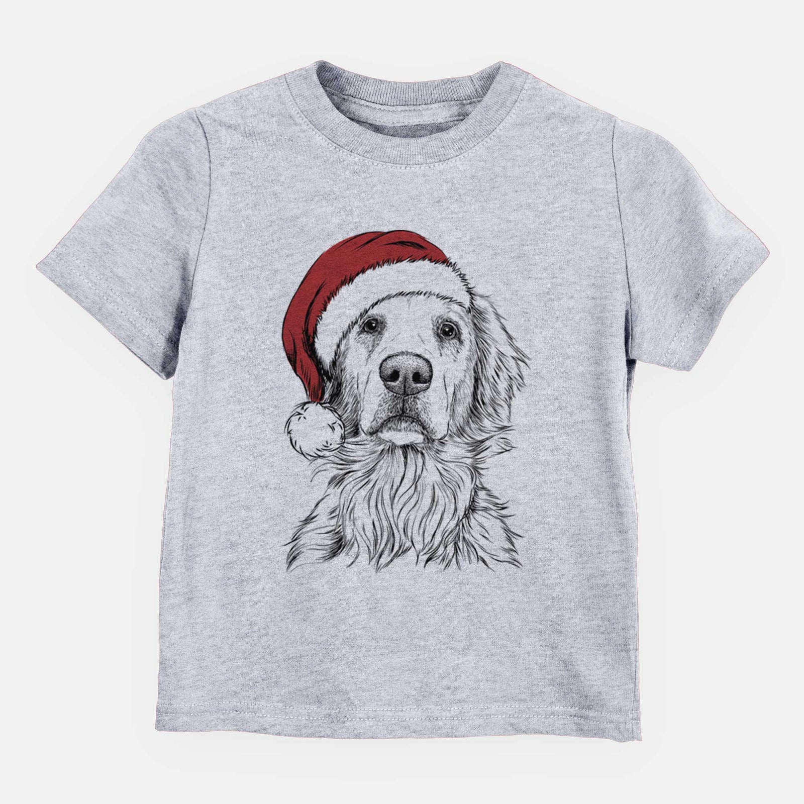 Santa Jake-aroni the Golden Retriever - Kids/Youth/Toddler Shirt